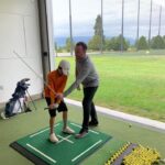 Ian Davison teaching a student